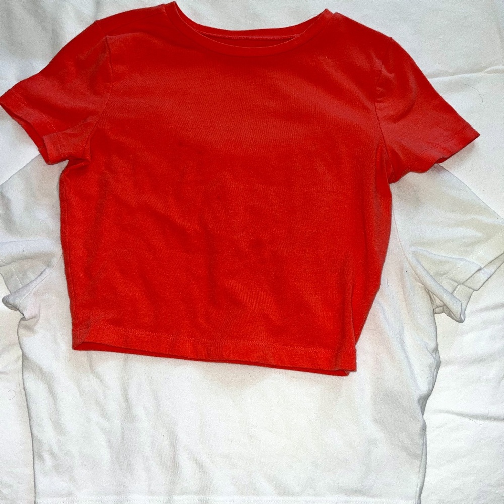 2 target crop tops